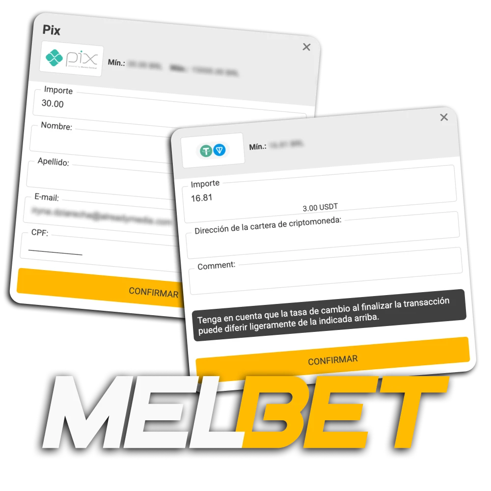 Le contamos todo sobre el pago en Melbet.